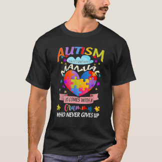 Camiseta Autismo não vem com um manual