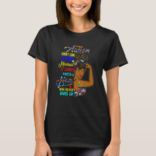 Camiseta Autismo Não Vem Com Um Manual Que Vem Com M