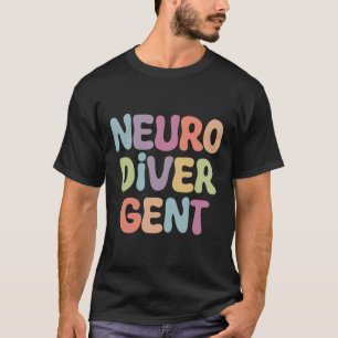 Camiseta Autismo Neurodivergente Autismo Consciência Aceita