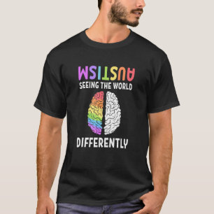 Camiseta Autismo Neurodiversidade Autismo Vendo Diferença M