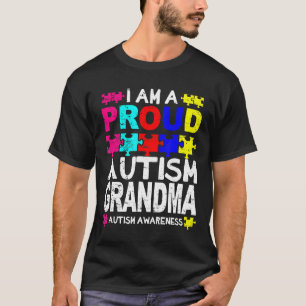 Camiseta Autismo Orgulhoso Autismo Avó Autismo Tee Autismo