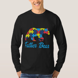 Camiseta Autismo Padre Ursa Consciência