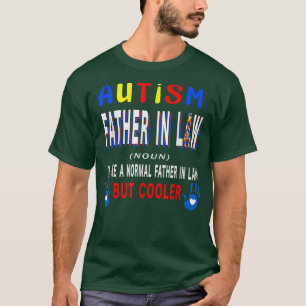Camiseta Autismo Pai Na Definição De Lei Mais Fria Autismo