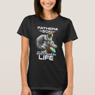 Camiseta Autismo Pai Pai E Filho Melhores Amigos Para A Vid