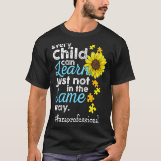 Camiseta Autismo Paraprofissional Que Cada Criança Consegue