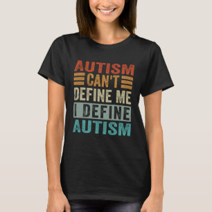Camiseta Autismo pode definir-me Eu defino consciência do a