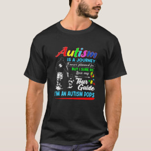 Camiseta Autismo POP De Consciência Autismo É Uma Viagem