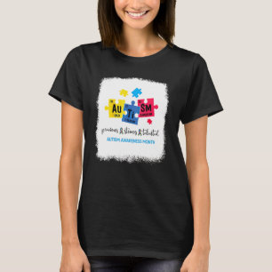 Camiseta Autismo Precioso Forte Talentoso Conscientização d