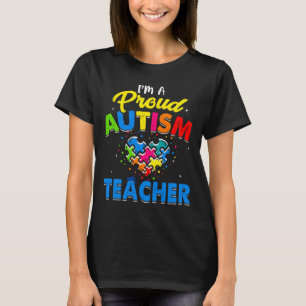 Camiseta Autismo Professor Autismo Accept Support Lov