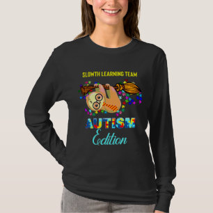 Camiseta Autismo Professor Sloth Learning Edição Especial