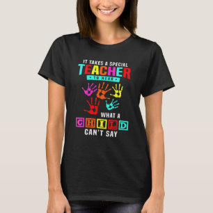 Camiseta Autismo Professora Quebra-cabeça Peece Especial Mu