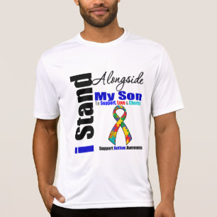 Camiseta Autismo que eu estou ao lado de meu filho