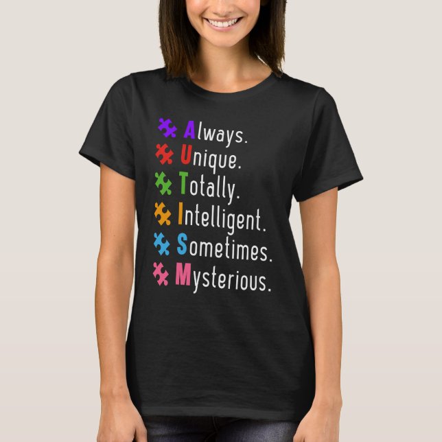 Camiseta Autismo Quebra-cabeça Autista (Frente)