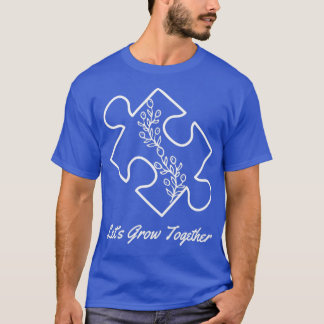 Camiseta Autismo Quebra-cabeça de consciência