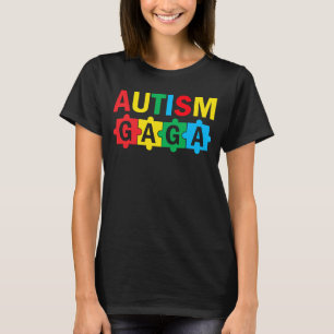 Camiseta Autismo Quebra-cabeça de consciência Fita Orgulhos