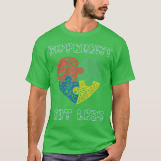 Camiseta Autismo Quebra-cabeça do Coração