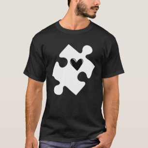 Camiseta Autismo quebra-cabeça do Oração do Orgulho Mês Aut