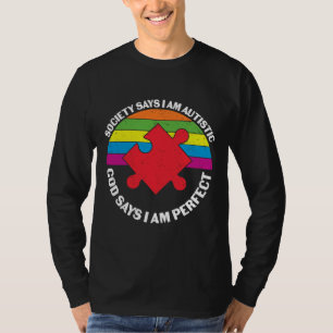 Camiseta Autismo religioso dizendo