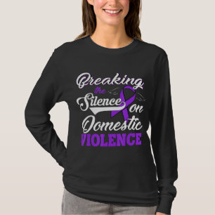 Camiseta Autismo-Rompe O Silêncio Sobre O Aut De Violência
