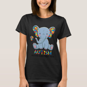 Camiseta Autismo Sensibilidade Autismo Andando Diferente