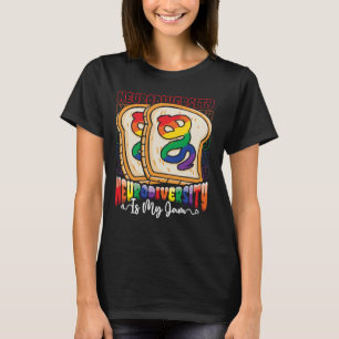 Camiseta Autismo Sensibilização A Neurodiversidade é o Meu