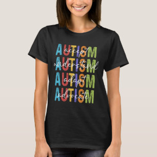 Camiseta Autismo Sensibilização Aceite Compreender Adaptar