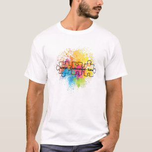 Camiseta Autismo Sensibilização Aceite Compreender O Amor S