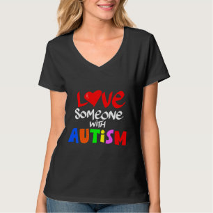 Camiseta Autismo Sensibilização Ama Alguém Com Autismo