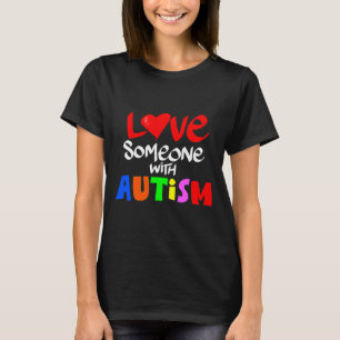 Camiseta Autismo Sensibilização Ama Alguém Com Autismo