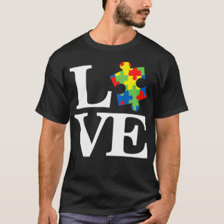 Camiseta Autismo Sensibilização amor