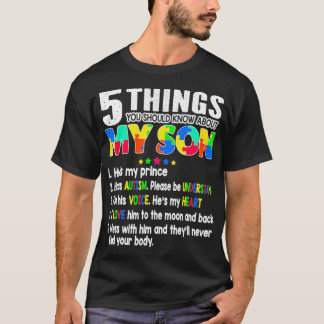 Camiseta Autismo Sensibilização Apoia Autismo Filhos Da Mãe