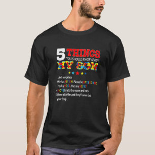Camiseta Autismo Sensibilização Apoia Autismo Filhos Da Mãe