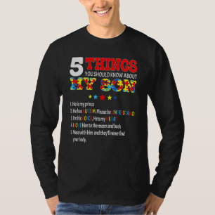 Camiseta Autismo Sensibilização Apoia Autismo Filhos Da Mãe
