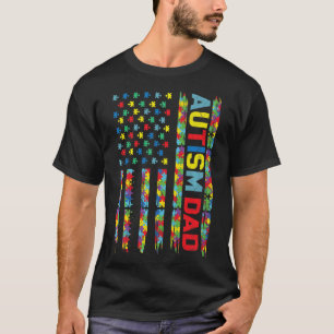 Camiseta Autismo Sensibilização Autismo América Pai