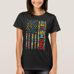 Camiseta Autismo Sensibilização Autismo América Pai