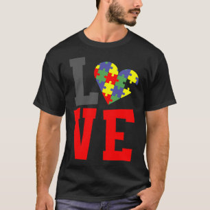 Camiseta Autismo Sensibilização Autismo Amor