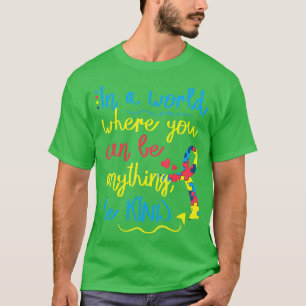 Camiseta Autismo Sensibilização Autismo dá apoio a mulheres
