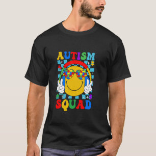 Camiseta Autismo Sensibilização Autismo Esquadrão Apoio Sor