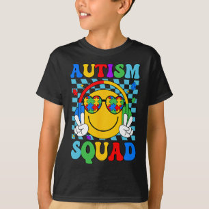 Camiseta Autismo Sensibilização Autismo Esquadrão Apoio Sor
