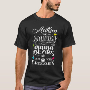 Camiseta Autismo Sensibilização Autista A Viagem Que Torna