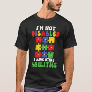 Camiseta Autismo Sensibilização Autista Autista Asperger 1