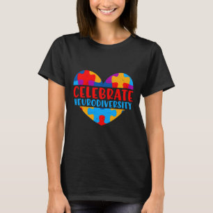 Camiseta Autismo Sensibilização Celebra Autismo na Neurodiv