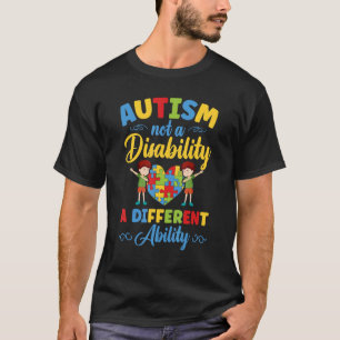 Camiseta Autismo Sensibilização Crianças Autismo Uma Habili