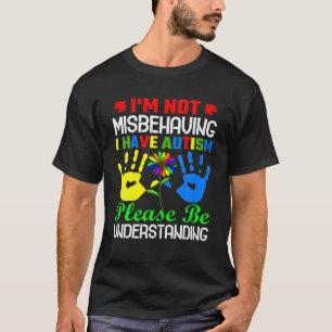 Camiseta Autismo Sensibilização Crianças Autista Menina Que