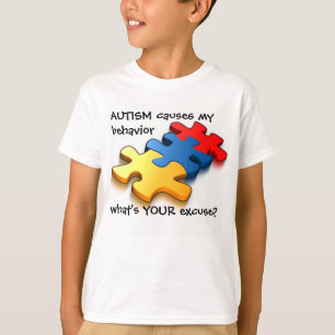 Camiseta Autismo Sensibilização Crianças Comportamento D