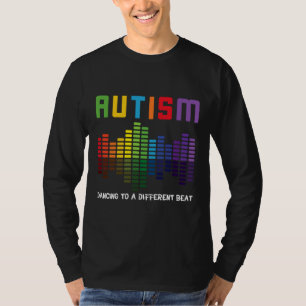 Camiseta Autismo Sensibilização Dança A Um Espanto Diferent
