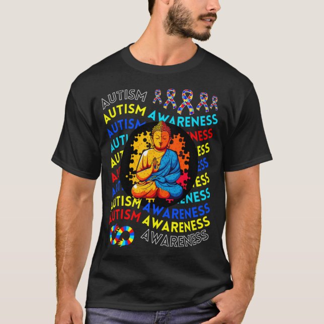 Camiseta Autismo Sensibilização Decor Zen Para Mães De Auti (Frente)