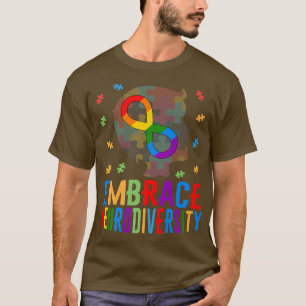 Camiseta Autismo Sensibilização Dia Adotar Neurodiversidade