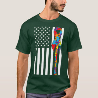 Camiseta Autismo Sensibilização Dia de Presente Quebra-cabe