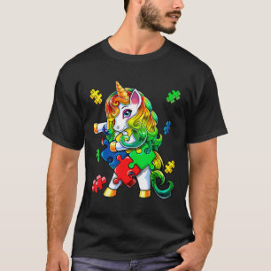 Camiseta Autismo Sensibilização Flexibindo Quebra-cabeça de